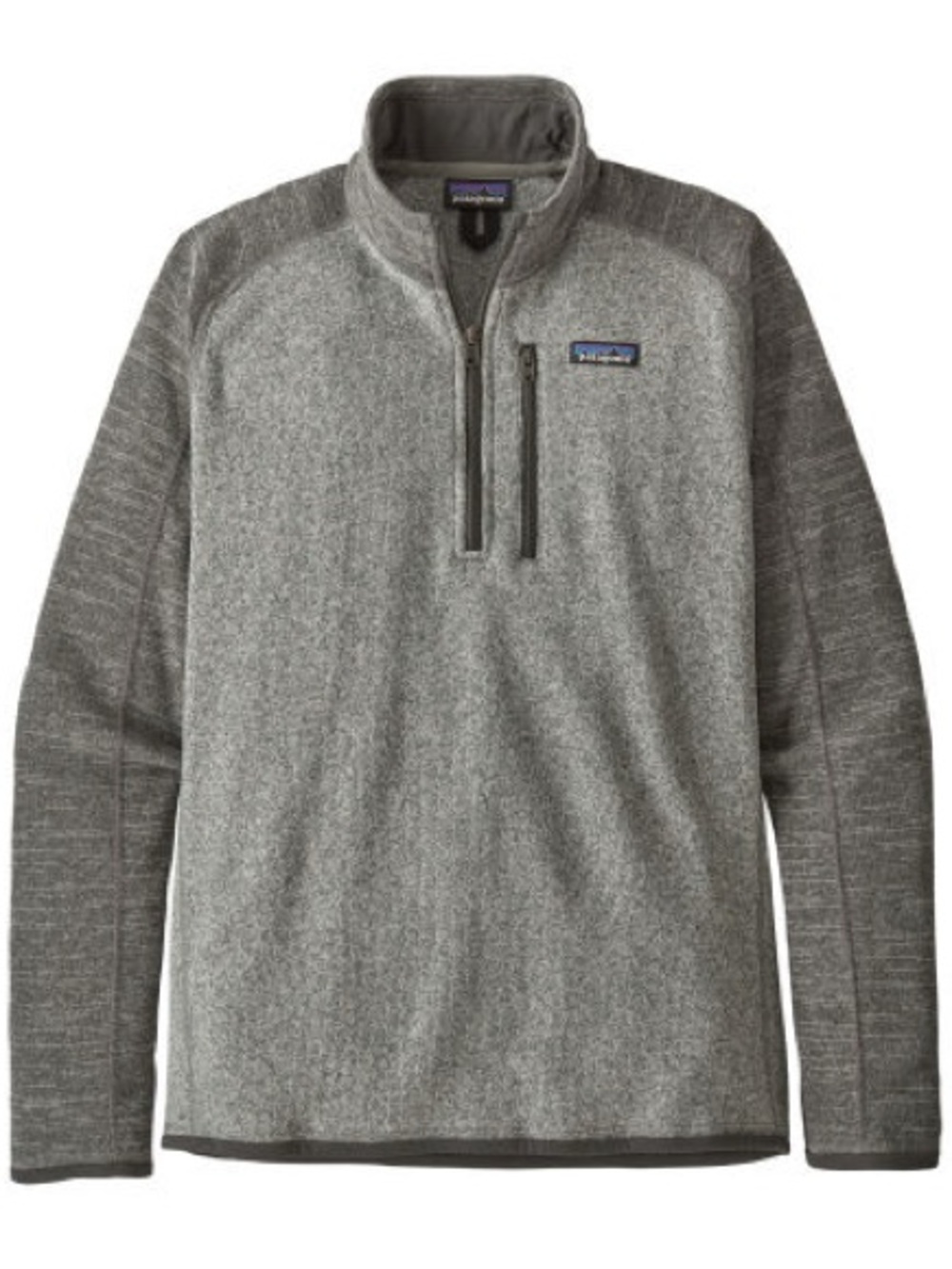 Patagonia Gray Heather Full-Zip Fleece Jacket